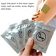 thumbnail image 4 of Parches de yeso Cubierta de piel autoadhesiva Cubierta Cuerpo Ungüento Pegatinas Adultos pequeños Mujeres Hombres Cuidado personal Travel Regalos 5 piezas Vogacara CE011491-00B, 4 of 7