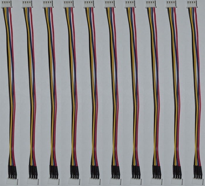 HobbyFlip JSTXH 3S Wire Extension 20cm 10 pack 11.1v Cable Compatible with DJI S1000