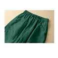 thumbnail image 5 of XDIAHBPL Casual Pants For Women Womens Pants Cotton And Linen Casual Versatile Large Pocket Wide Leg Nine Point Casual Trousers, 5 of 6