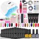 thumbnail image 1 of Juego de esmaltes de uñas en Gel con secador de lámpara LED UV, juego de barniz de Gel semipermanente, herramientas profesionales de Arte de uñas, juego de manicura, 1 of 4