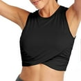 thumbnail image 4 of ibuvkizy Crop Tank Tops for Women Clearance Womens Summer Tank Tops,Women Workout Tops for Women Cropped Tank Tops Dance Tops Sport Yoga Shirts, 4 of 9