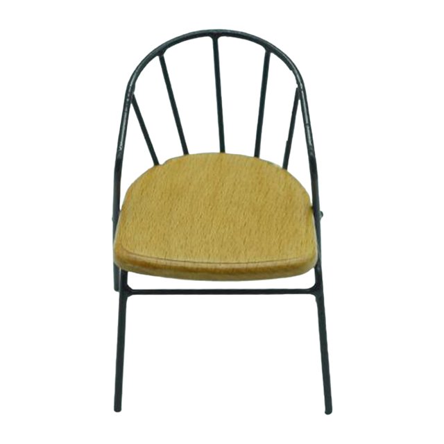 Mini Dinning Chair Dollhouse Rocking Chair for Furniture Dollhouse Decor Black