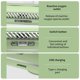 thumbnail image 3 of Desodorante para refrigerador shaofei desodorizador de ozono recargable USB color blanco, 3 of 5
