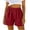 Red, variant on Hurxie Women's Sweat Shorts Casual Drawstring Shorts Comfy High Waisted Workout Lounge Shorts with Pockets Red,3XL