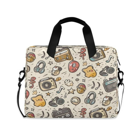 Laptop Bag Laptop Briefcase 15.7 x 3 x 11.8 Inches Laptop Bag Briefcases Laptop Storage Travel Laptop Bag Work Laptop Bag Cartoon Speaker