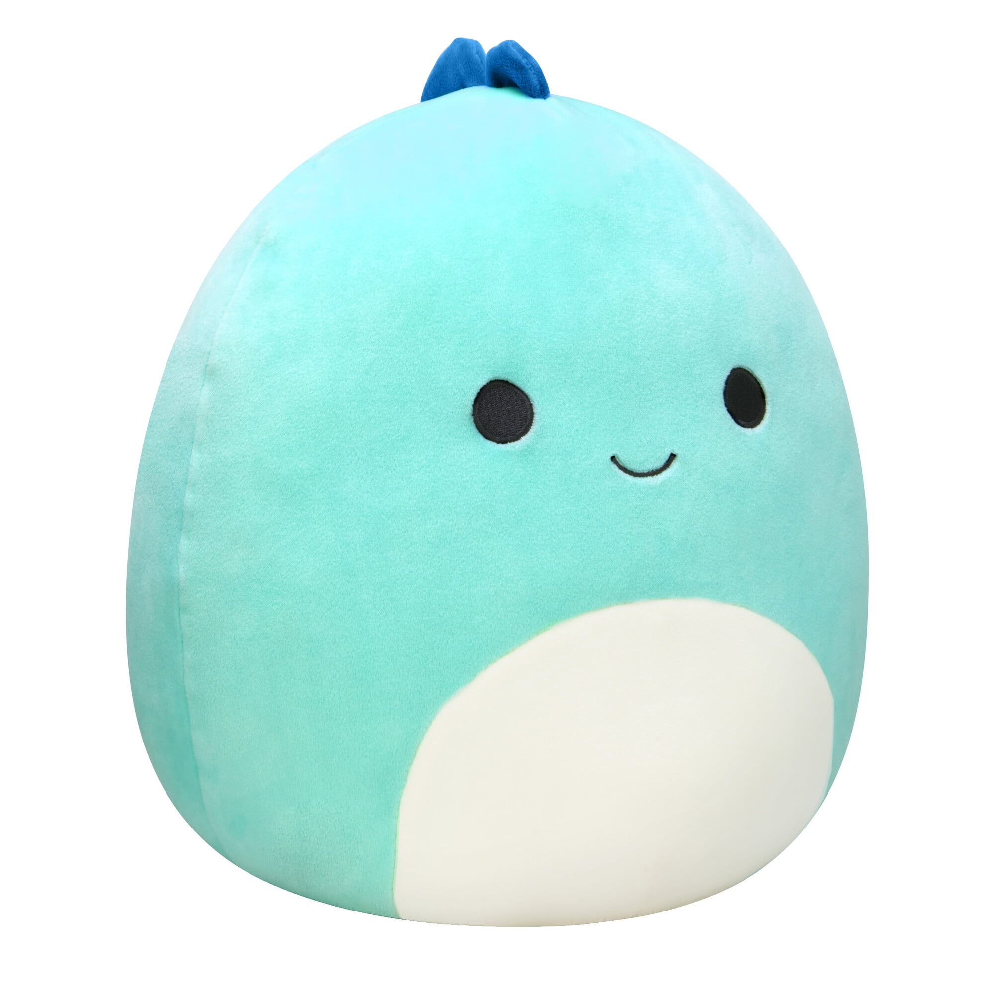 Squishmallows 12 inch Ben the Teal Dinosaur with White Belly - Child's Ultra Soft Stuffed Plush Toy