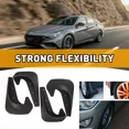 thumbnail image 2 of JZ EVA 4Pcs Universal Car Auto Van Mud Flaps Mudflaps Wheel Fender Flares Sludge Mire Splash Guards Cover Front and Rear, 2 of 4
