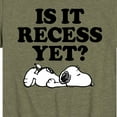 thumbnail image 3 of Peanuts - Is It Recess Yet - Toddler And Youth Short Sleeve Graphic T-Shirt, 3 of 6