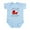 Sky Blue, variant on CafePress - Ride A Snowmobile Like Grandpa Infant Bodysuit - Baby Light Bodysuit, Size Newborn - 24 Months