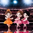 thumbnail image 3 of Gloveleya Plush Doll Baby Girl Gifts Soft Dolls Ballet Girl Doll Pale Purple with Gift Box 14inches, 3 of 19