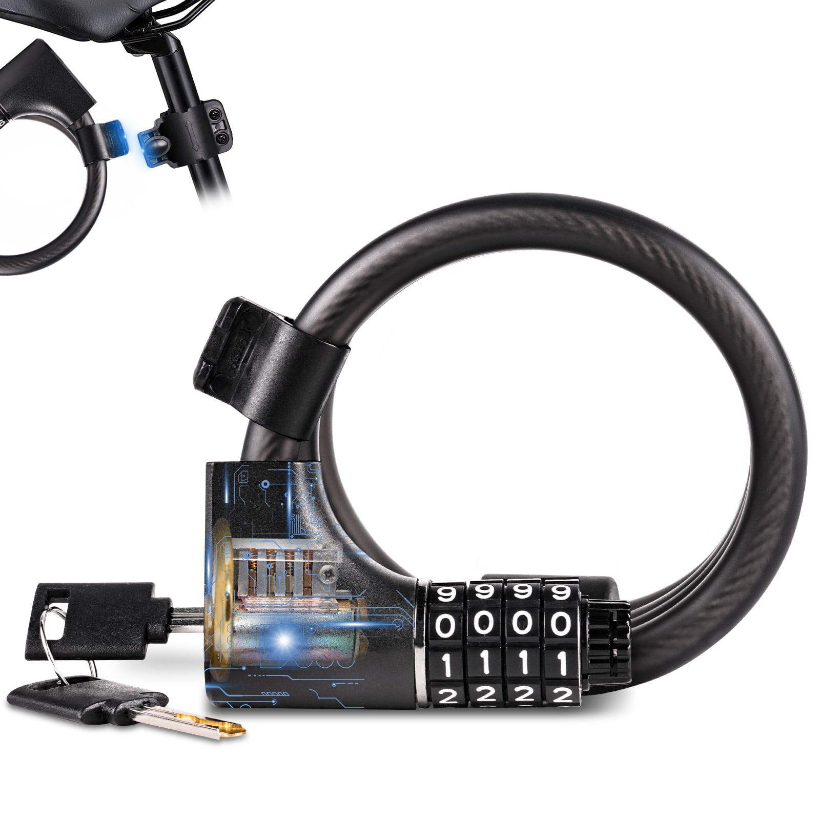 Double Looped Cable Locks - Enforcer – Elite BMX Bikes