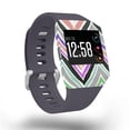 thumbnail image 1 of MightySkins FITION-Colorful Chevron Skin Decal Wrap for Fitbit Ionic - Colorful Chevron, 1 of 4