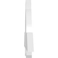 thumbnail image 3 of 72"W x 18"H x 2"D x 6"F, 6/12 Pitch, Ericson Architectural Grade PVC Gable Bracket, 3 of 8
