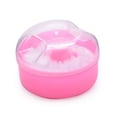 thumbnail image 4 of 3pcs Powder Puff Empty Box After Bath Body Powder Container with Bath Powder Puffs and Sifter for Home and Travel, 4 of 8