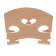 thumbnail image 1 of 1 pieza de puente de violín sólido, accesorios para instrumentos musicales, reemplazo de puente de violín 4-4 3.6cm, 1 of 6