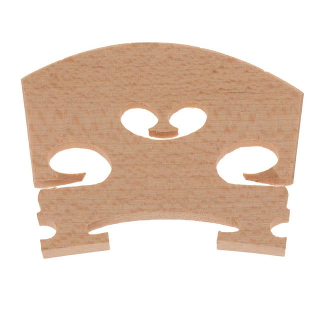 1 pieza de puente de violín sólido, accesorios para instrumentos musicales, reemplazo de puente de violín 4-4 3.6cm