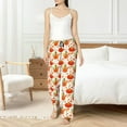 thumbnail image 4 of Fotbe Happy Thanksgiving Day1 Pantalones de Pijama para Mujer, Pantalones de Dormir, Pantalones Pj con Cordón y Bolsillos-3X-Large, 4 of 6