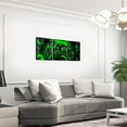 thumbnail image 3 of Erosebridal Neon Gamepad Paintings Wall Decor Framed Teens, Futuristic Cubes Wall Hanging Decor Bedroom, 3 of 5