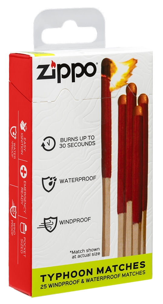 Zippo Manufacturing Company Typhoon Matches Flip Top Box