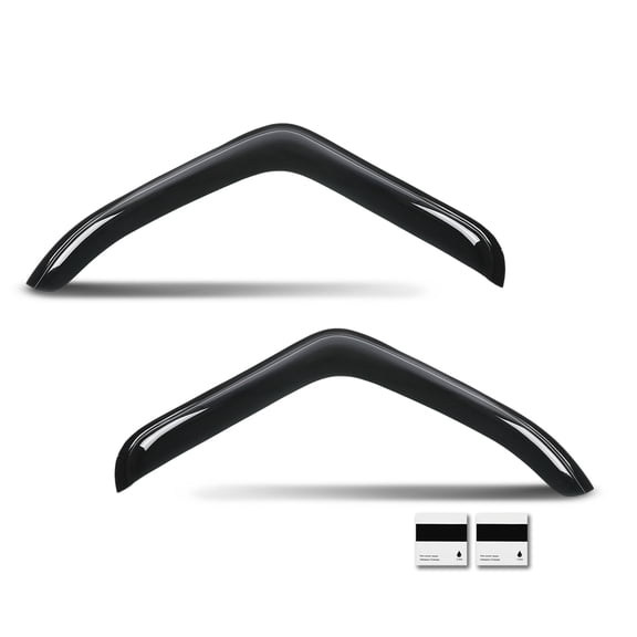 Window Visors Car Windows Deflector Rain Guards Fit For Freightliner Cascadia 07-17