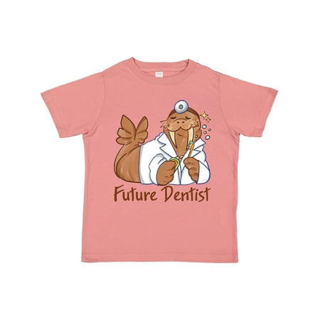 

Inktastic Future Dentist Walrus Gift Toddler Boy or Toddler Girl T-Shirt
