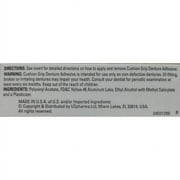 3 PACK Cushion Grip Thermoplastic Denture Adhesive Long-Lasting 1 oz. (3X 1oz)