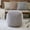 Gray, variant on Ox Bay Parker Square Gray Solid Indoor Pouf Ottoman, 18"H x 18"W