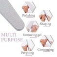 thumbnail image 4 of Visland 5-Pack Nail Files for Acrylic and Natural Nails, 100/180 Grit Double Sided Emery Board Professional Manicure Pedicure Nail Tools, 4 of 4