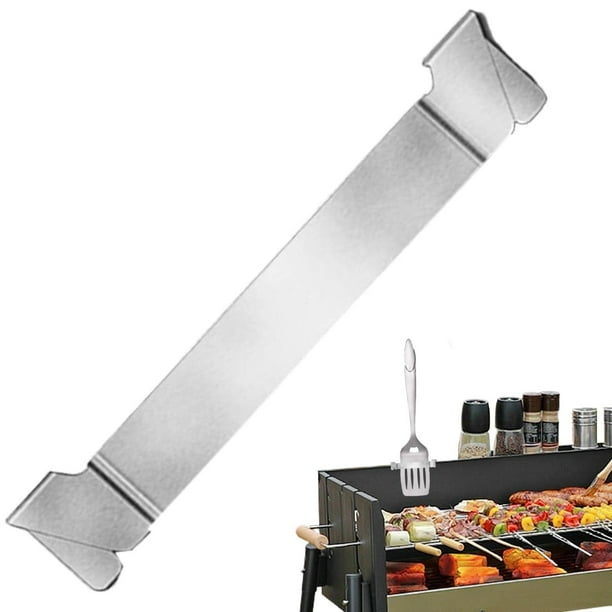 Stainless Steel Griddle Spatula Holder, Barbecue Tool Hold Rack Griddle