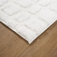 thumbnail image 6 of Luxe Weavers Modern Abstract Checkered Ivory 2x3 Area Rug, 6 of 8