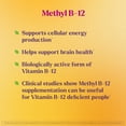 thumbnail image 2 of Natrol Methyl Vitamin B-12 1000 mcg, 60 Chewable Tablets, Lemon Flavored, Bioactive B12 Vitamin, Supports Cellular Energy Production, Brain Health & Metabolism - 60 Servings, 2 of 8
