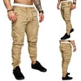 thumbnail image 2 of Pantalon Cargo Jogger Ajusté pour Hommes, Décontracté, Extérieur, avec Poches, 2 of 5