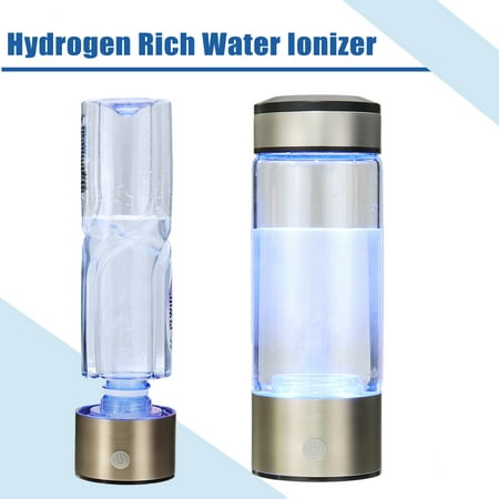 Hydrogens Rich Water Maker Ionizer Generator 380ml USB Line Fit For Standard Pure Water