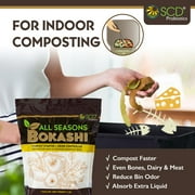 All Seasons Bokashi, Indoor Compost Starter and Accelerator - 1 Gallon (2.2 lbs)