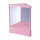 thumbnail image 2 of Espejo que no se invierte, reflejo de imagen real, espejo invertido, espejo de maquillaje para cosméticos, escritorio, tocador de maquillaje, mesa de rosa, 2 of 10
