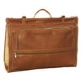 Piel Leather TriFold Garment Bag