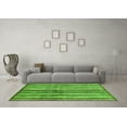 thumbnail image 3 of Ahgly Company Indoor Rectangle Abstract Green Modern Area Rugs, 5' x 7', 3 of 4