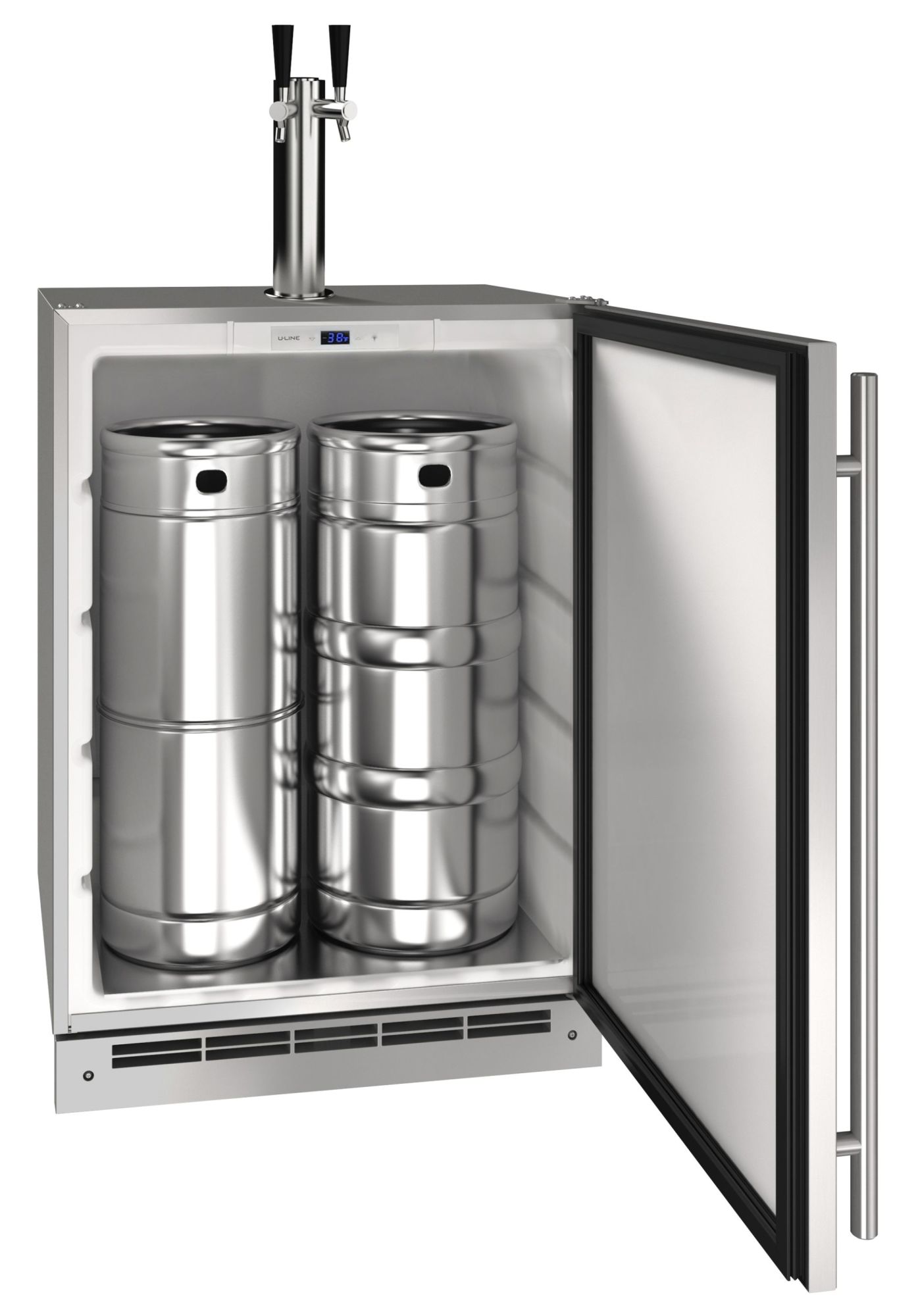 U-Line Uokr124-01A 24" Wide 5.5 Cu. Ft. Built-In Or Free Standing Kegerator Conversion