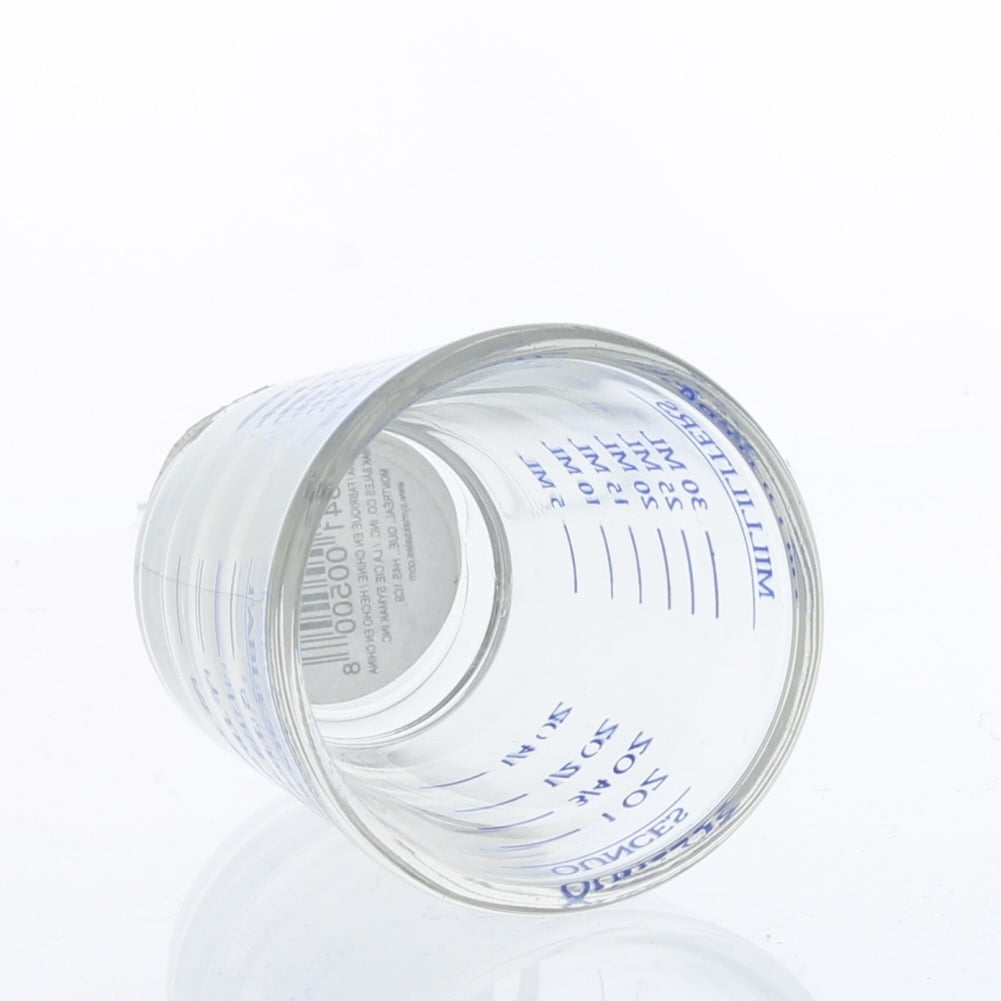 Plastic Shot Glass Measuring oz tsp Tbsp – Della's Kitchen