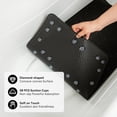 thumbnail image 2 of Tub Non Slip Mat Soft Foam Bath Mat For Jacuzzi Or Shower Nonslip Bathtub Mat With Drain Holes & Suction Cups For Smooth Surface Bathtub Non Slip Mat For Daily Bathing (Black, 36''X17''), 2 of 17
