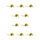 thumbnail image 2 of Decoración de plantas simuladas Injueey Flores artificiales Naranja Corazón Amarillo 10Conjunto, 2 of 6