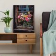 thumbnail image 5 of Vibrant Floral Impressionist Oil Painting Canvas Wall Art for Living Room Bedroom Dining Room Hallway Office Entryway, 5 of 8