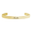 Gold, variant on Alia Bracelet - Gifts for Alia - Personalized Cuff Bangle for Women Color: Gold