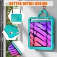 thumbnail image 5 of XYX For iPad Mini 7th/6th Gen Case 8.3 inch 2024/2021, 360 Rotating Hand Grip, Shoulder Strap, Heavy Duty Drop Protection, Blue, 5 of 7