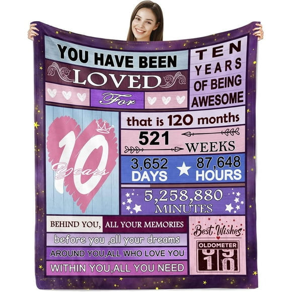 LHSHID Sweet 16 Gifts for Girls 16th Birthday Gifts for Girls Throw Blanket Birthday Gifts for 16 Year Old Girl 16th Birthday Gift Ideas Sweet 16 Birthday Decorations for Girl Teen 50x60in