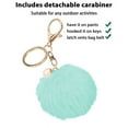 thumbnail image 6 of Protective Case Cover for Airpods Pro Charging Case, Upgraded Air Pods 3 Silicone Case Skin Newest with Soft Cute Fur Ball Pom Pom Keychain Kit, 6 of 9