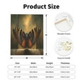 thumbnail image 2 of KLL Majestic Butterfly Sunset Print Canvas Wall Art, Canvas Painting Prints Canvas Art Wall Decor Home Decoration for Living Room Bedroom Office, 2 of 6
