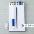 thumbnail image 4 of Pilot EasyTouch Retractable Ballpoint Pens, Medium Point, Blue Ink, 12 Count, 4 of 5