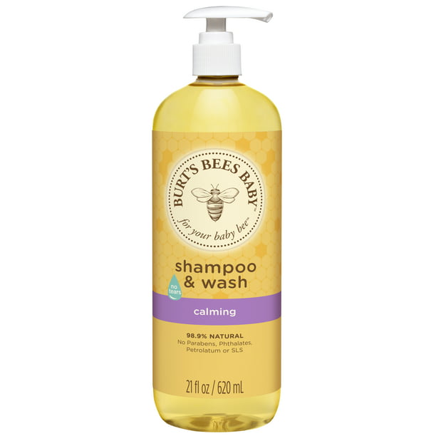 Scenario Leven van hoop Burt's Bees Baby Shampoo & Wash, Calming Tear Free Baby Soap - 21 Ounce  Bottle - Walmart.com