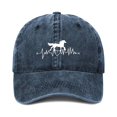 thumbnail image 2 of Yuanlong Unisex Baseball Caps Printed Washed Cap Casual Curved Brim Classic Outdoor Activities Dad Hat, 2 of 3